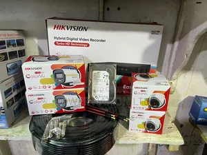 4 Channel Hik Vision Interstellar CCTV Camera Full Kit