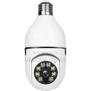 Light Bulb Security Camera,1080p Wireless Light Bulb Camera Wifi