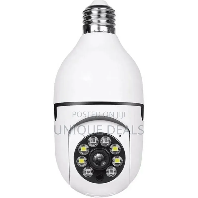 Light Bulb Security Camera,1080p Wireless Light Bulb Camera Wifi