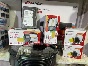 4 Channel Hik Vision Alphabetawh CCTV Camera Full Kit