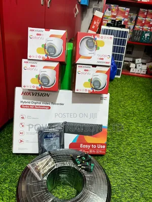 4 Channel Hik Vision Goodwehw CCTV Camera Full Kit
