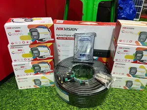 8 Channel Hik Vision Ankersolix CCTV Camera Full Kit