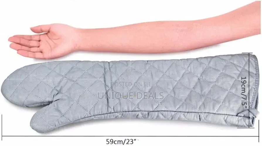 Oven Mitts Long Cotton Oven Gloves