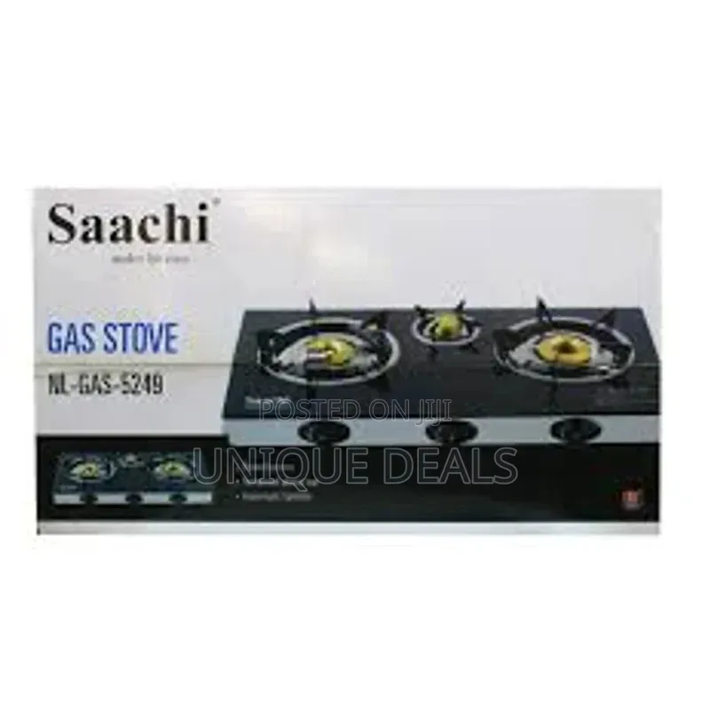 Saachi Triple Burner Gas Stove |