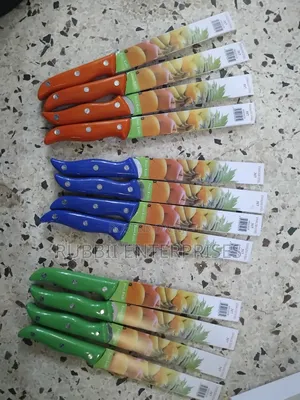 Plastic Handle Knife 12pcs