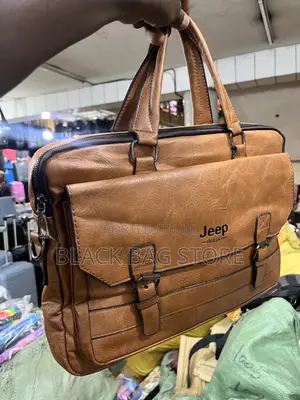 Leather Jeep Laptop Bag 14inch