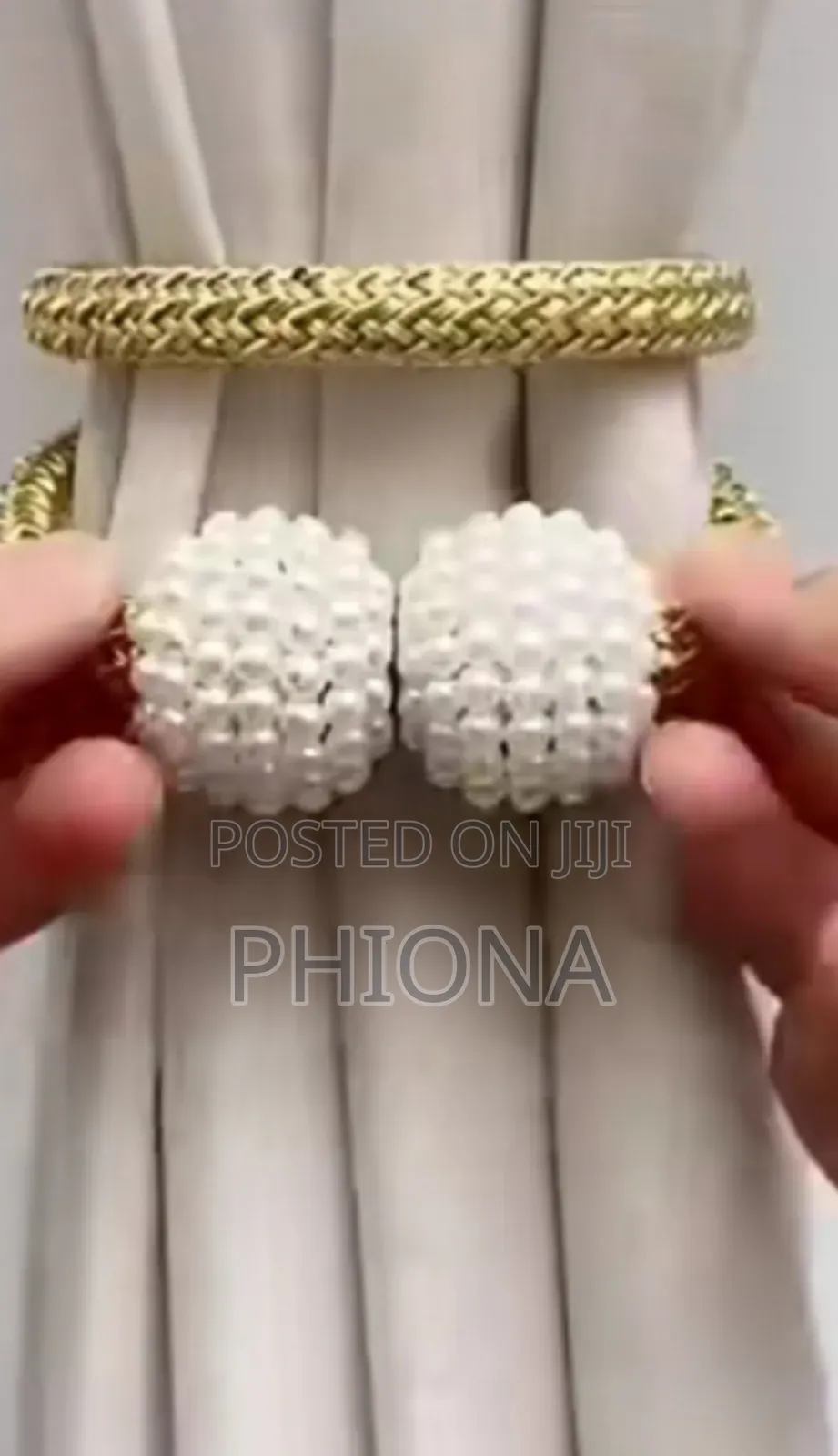 Magnetic Curtain Tie Backs
