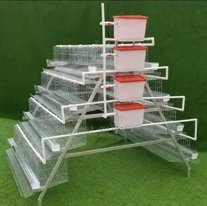 Complete 160-Poultry Cage Set – All Accessories Included!