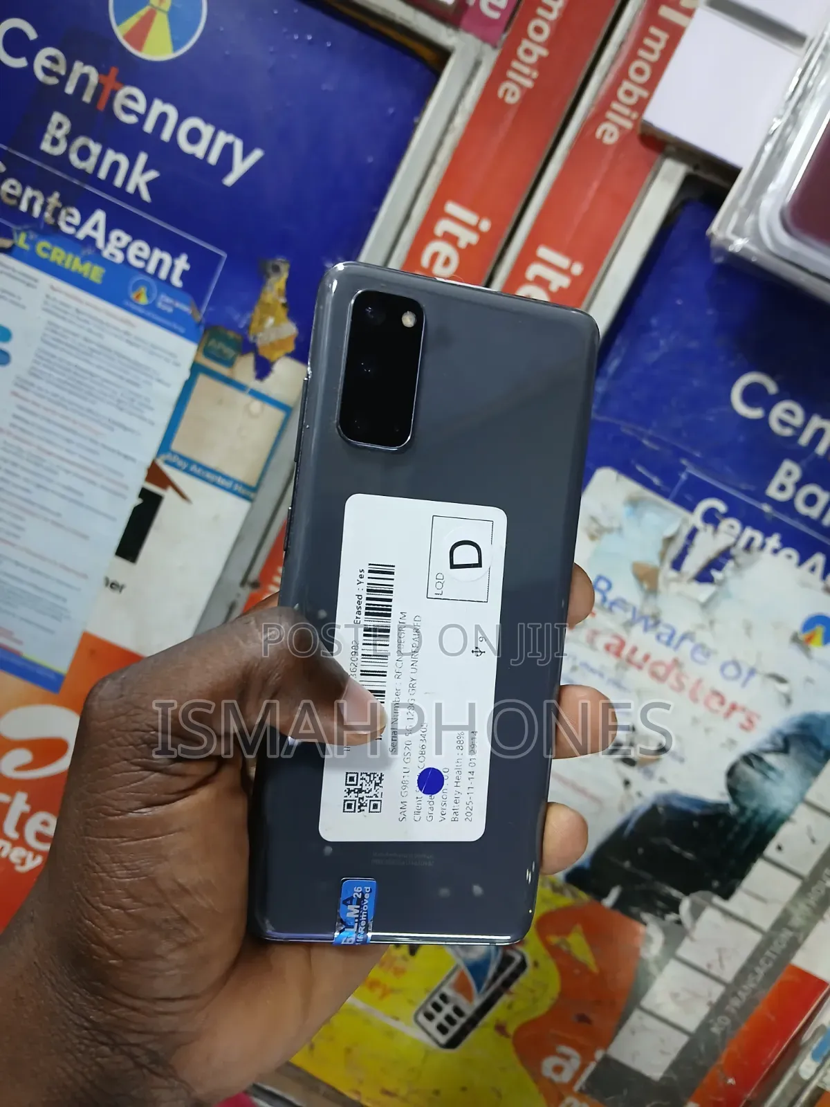 Samsung Galaxy S20 128 GB Black