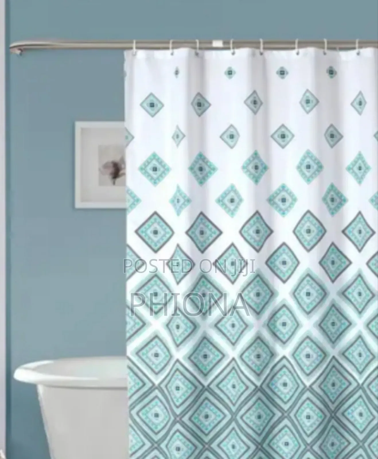 Foldable Curtain Rods for Bathroom