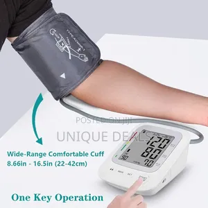 Electronic Blood Pressure Monitor, Upper Arm Automatic Digital Monitor