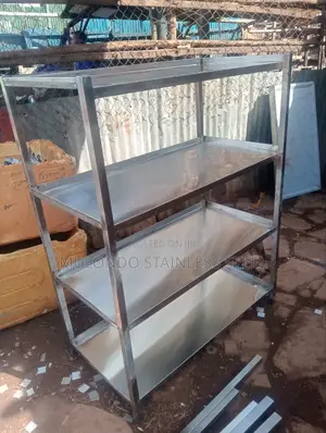 Stainless Rack Shelf Four Steps