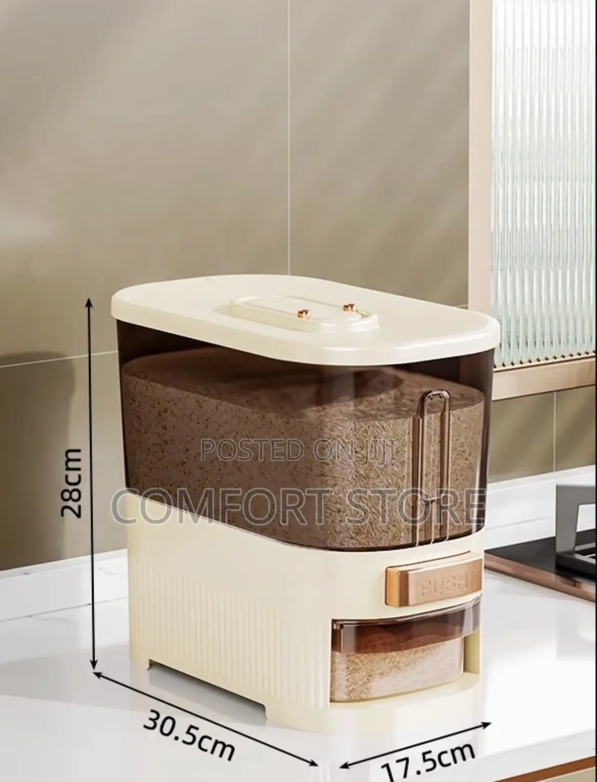 Rice Storage Dispenser