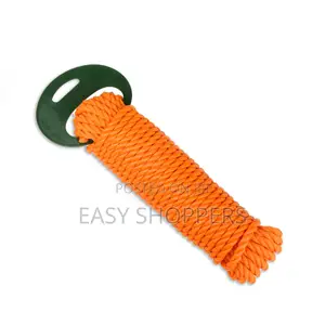 Jadever Orange Hanging Nylon Rope10mm Diameter 15m Length