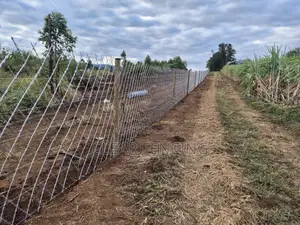 Ripper Razor Mesh Fencing on Treated Poles