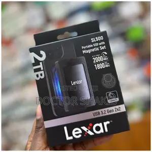 Lexar Sl500 Portable SSD With Magnetic Set