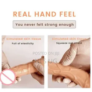 Realistic Vibrating Dildo for Maximum Female Sexual Pleasures - Brown