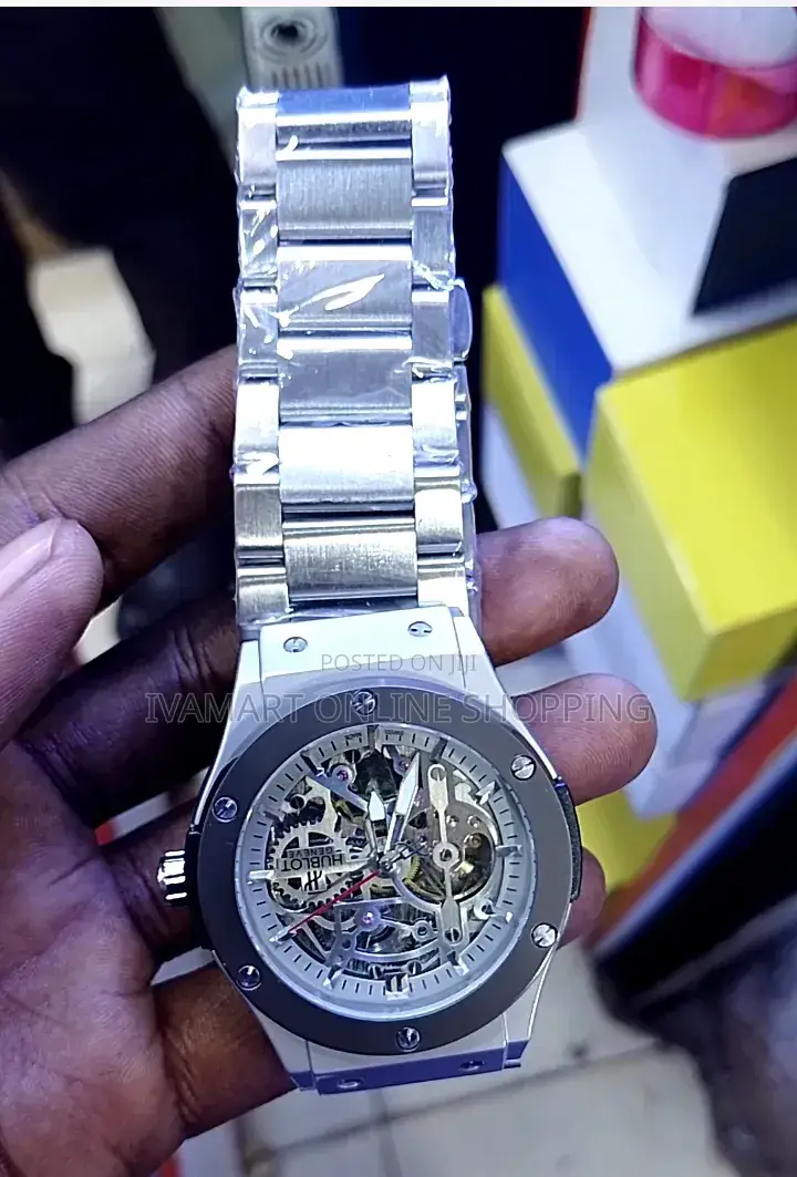 Luxury Hublot-Inspired Skeleton Watch – Premium Designs