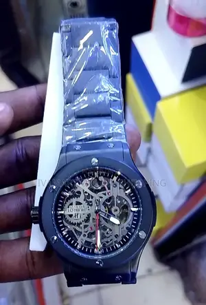 Luxury Hublot-Inspired Skeleton Watch – Premium Designs