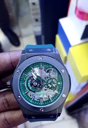 Luxury Hublot-Inspired Skeleton Watch – Premium Designs