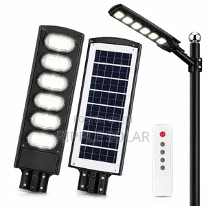300w Outdoor Solar Street Light Waterproof Security Lamp With Remote