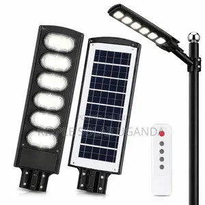 300w Outdoor Solar Street Light Waterproof Security Lamp With Remote