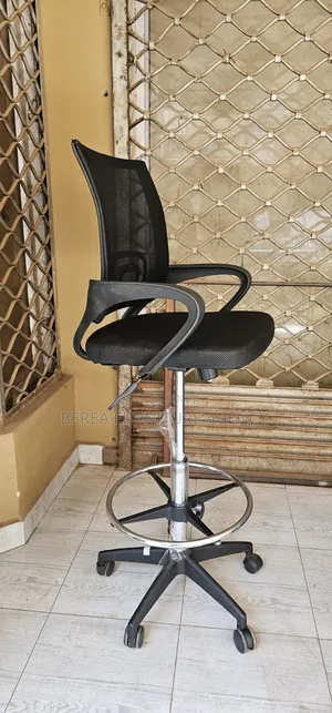 Mesh Back Counter Chair