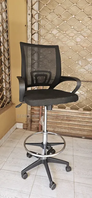 Mesh Back Counter Chair