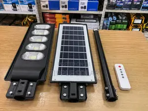 300w Outdoor Solar Street Light Waterproof Security Lamp With Remote