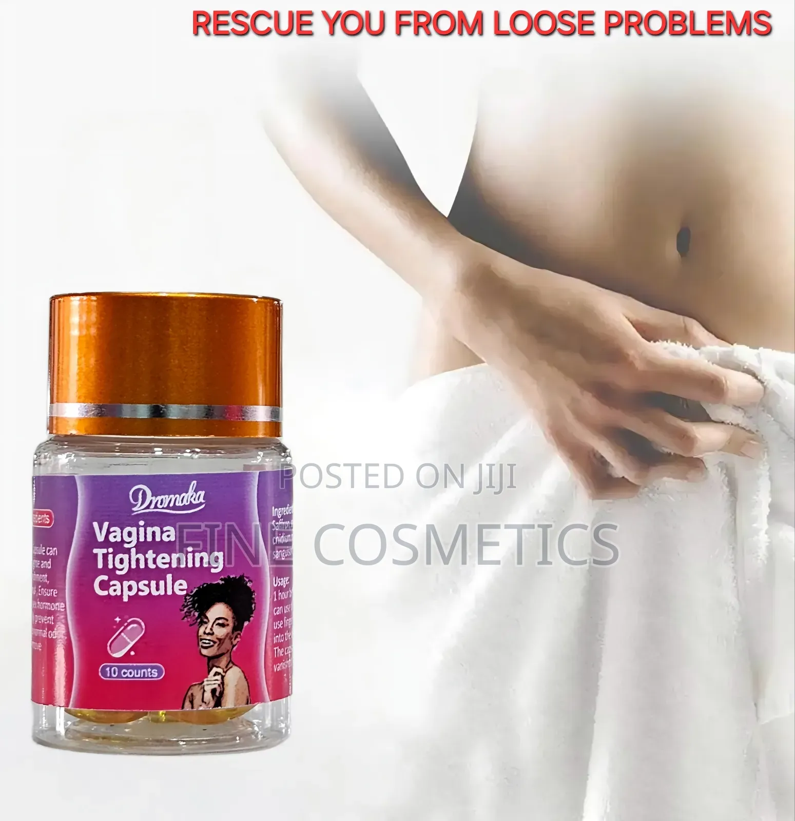 Vagina Tightening Capsules 10pcs Insertion Yoni Slippery Suppositories