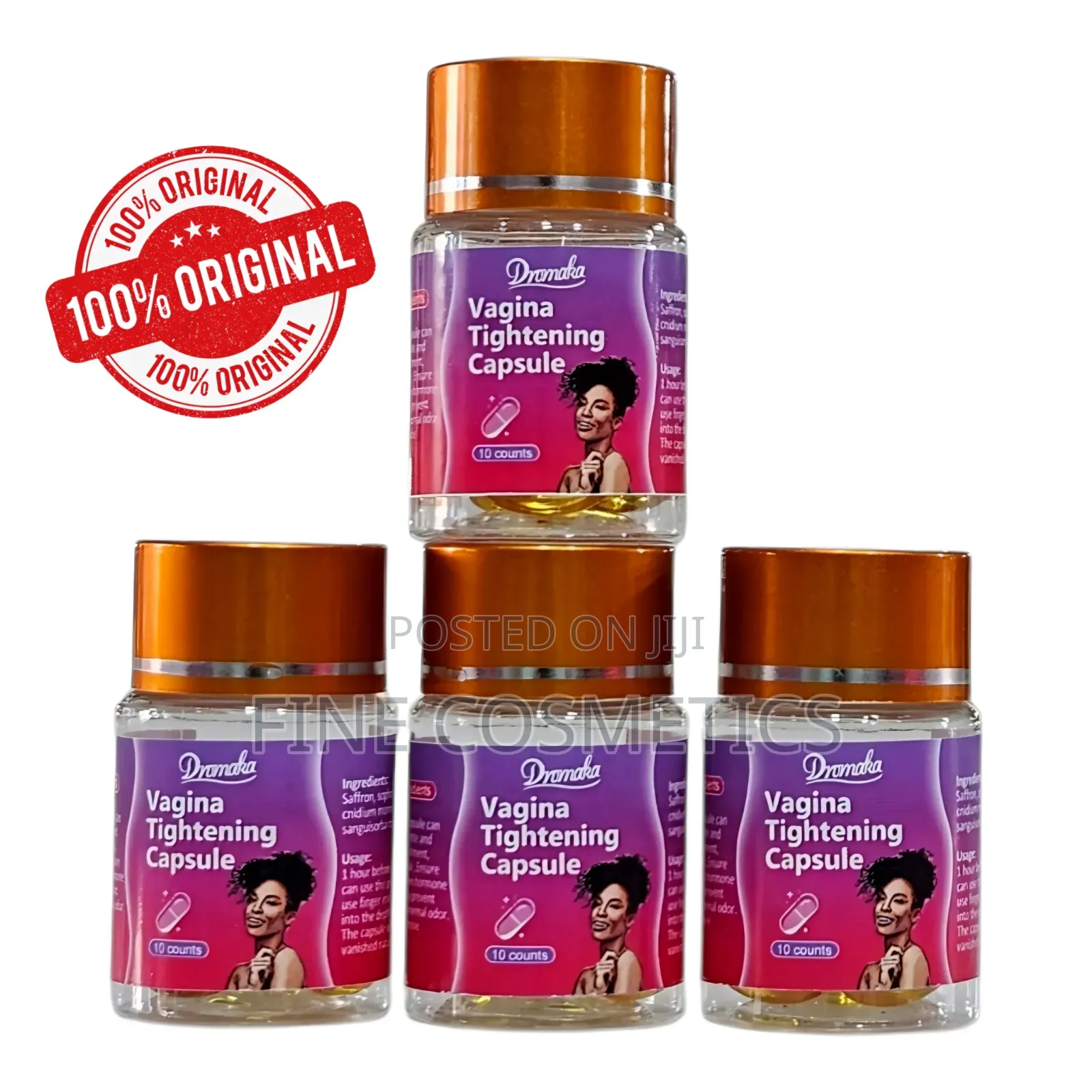 Vagina Tightening Capsules 10pcs Insertion Yoni Slippery Suppositories