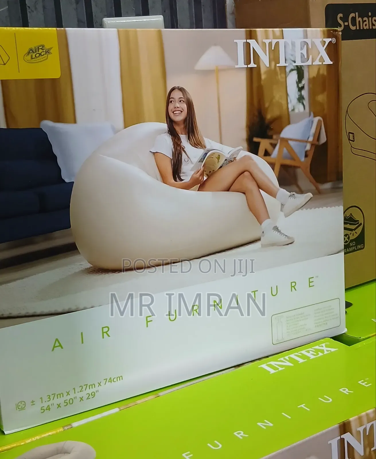 Luxury Inflatable Beanless Chair