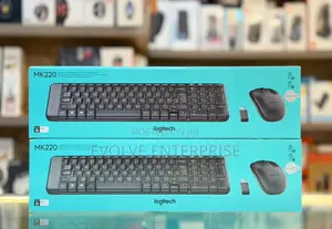 Logitech Mk220 Wireless Keyboard and Mouse Combo