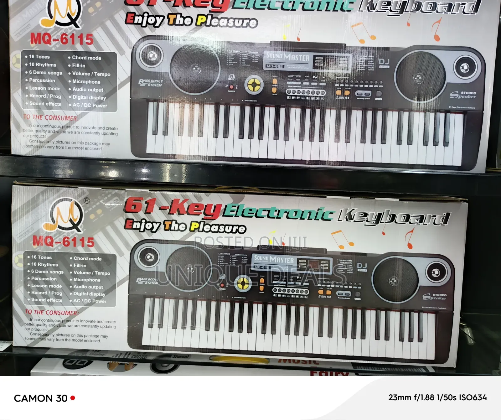 61-key Electronic Keyboard