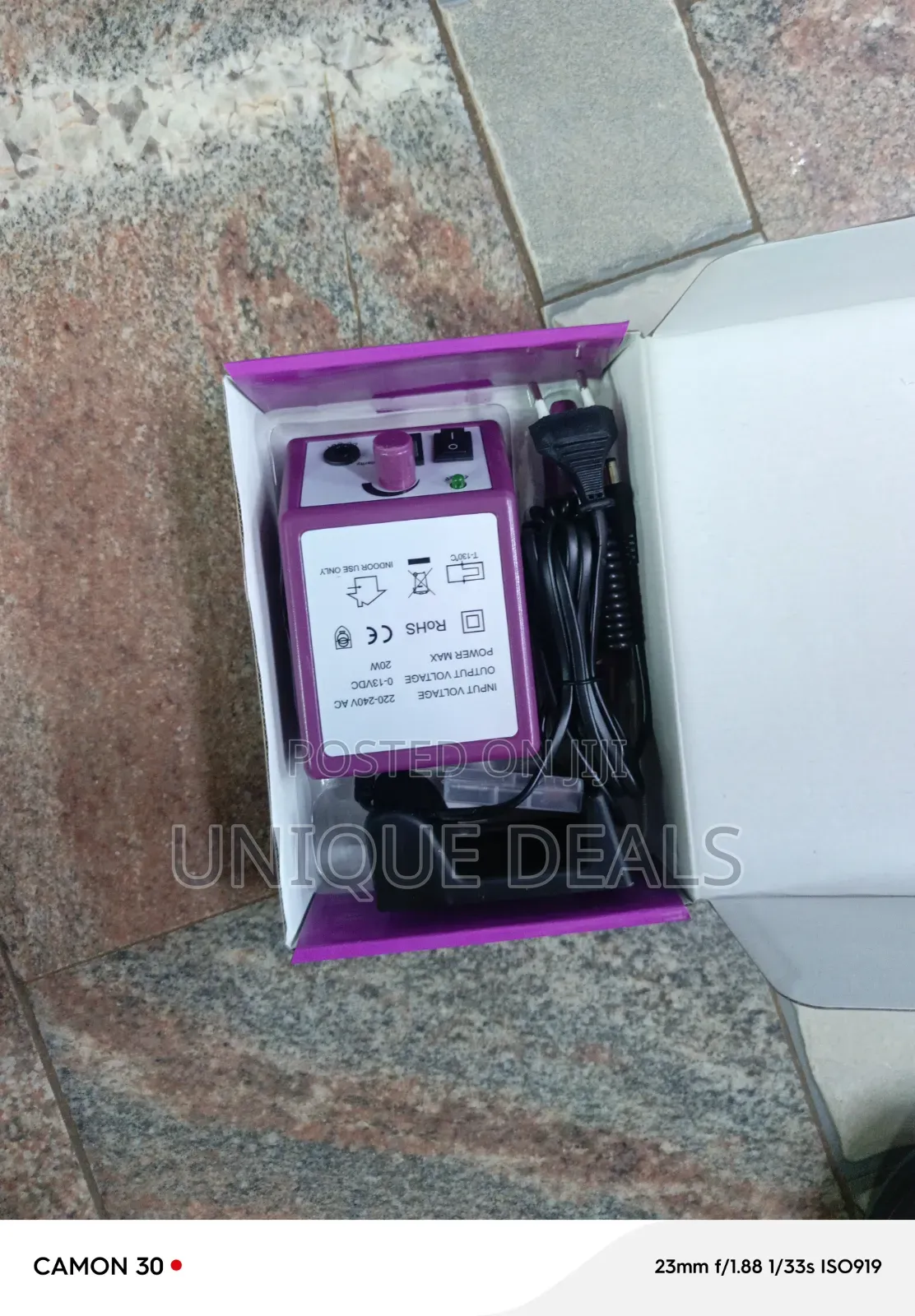 Electric Nail Drill Machine Nail File Drill Set