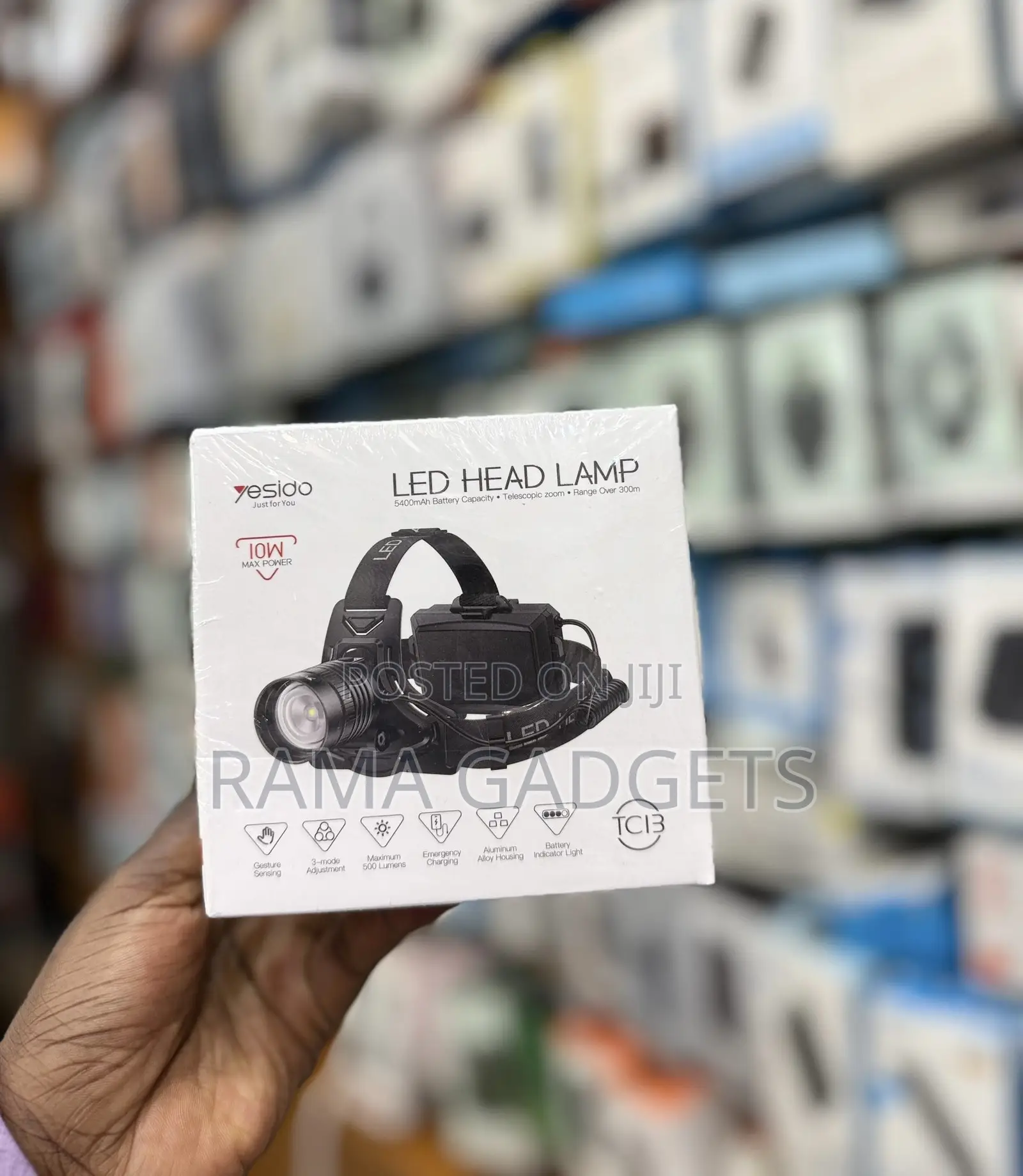 Yesido Tc13 Led Head Lamp