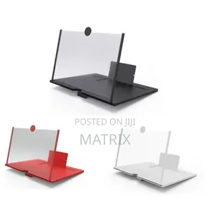 3d Mobile Phone Screen Magnifier, Amplifier With Holder Stand