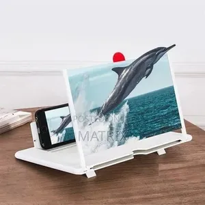 3d Mobile Phone Screen Magnifier, Amplifier With Holder Stand