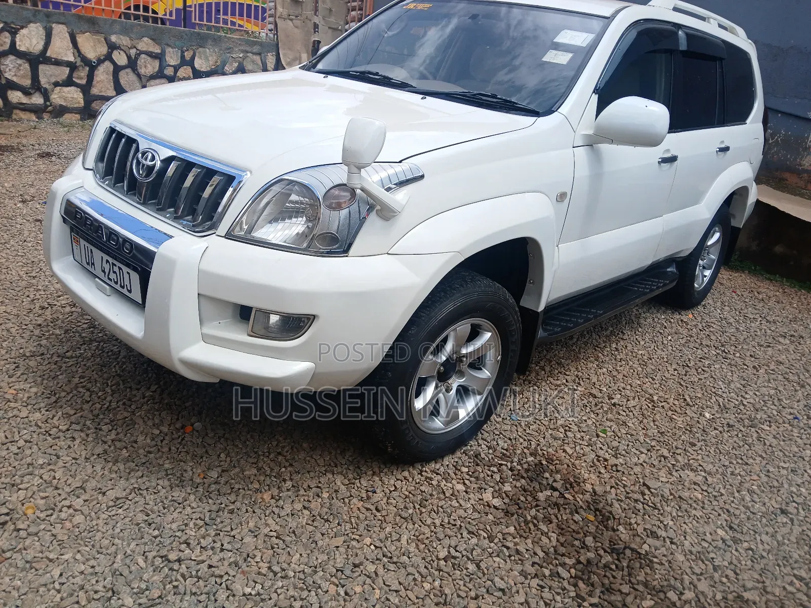 Toyota Land Cruiser Prado 2007 White