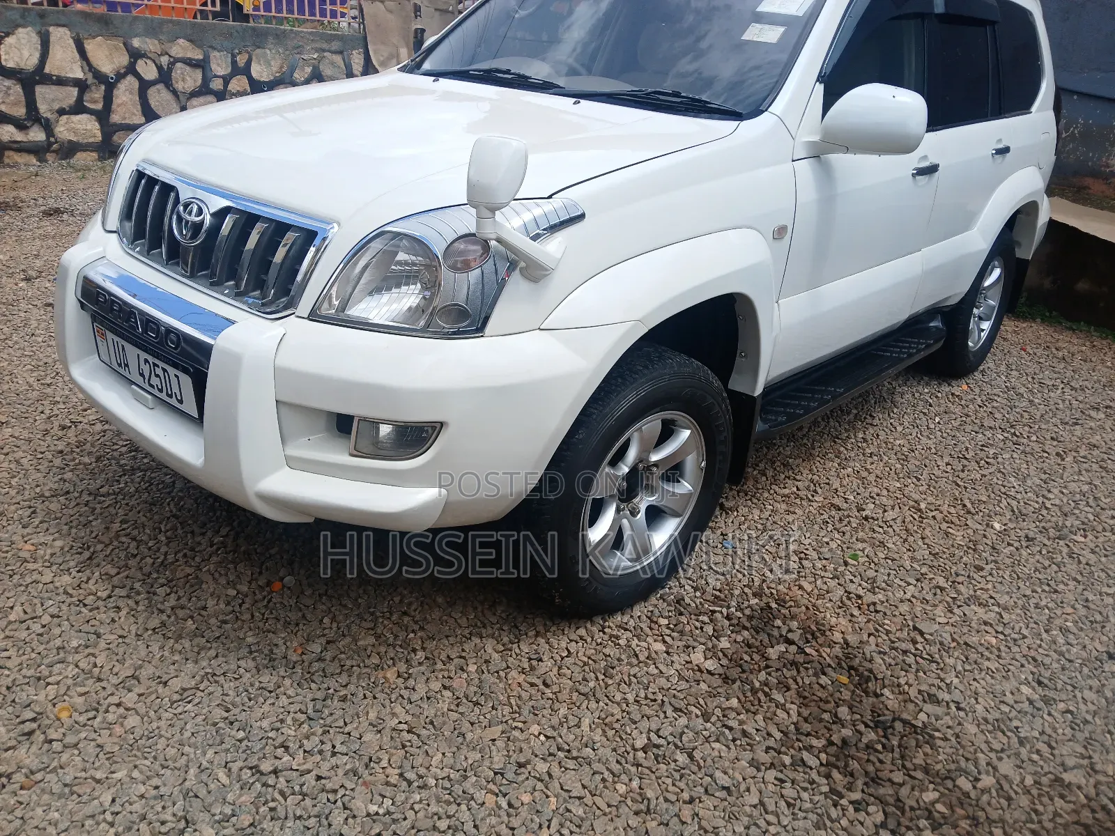 Toyota Land Cruiser Prado 2007 White