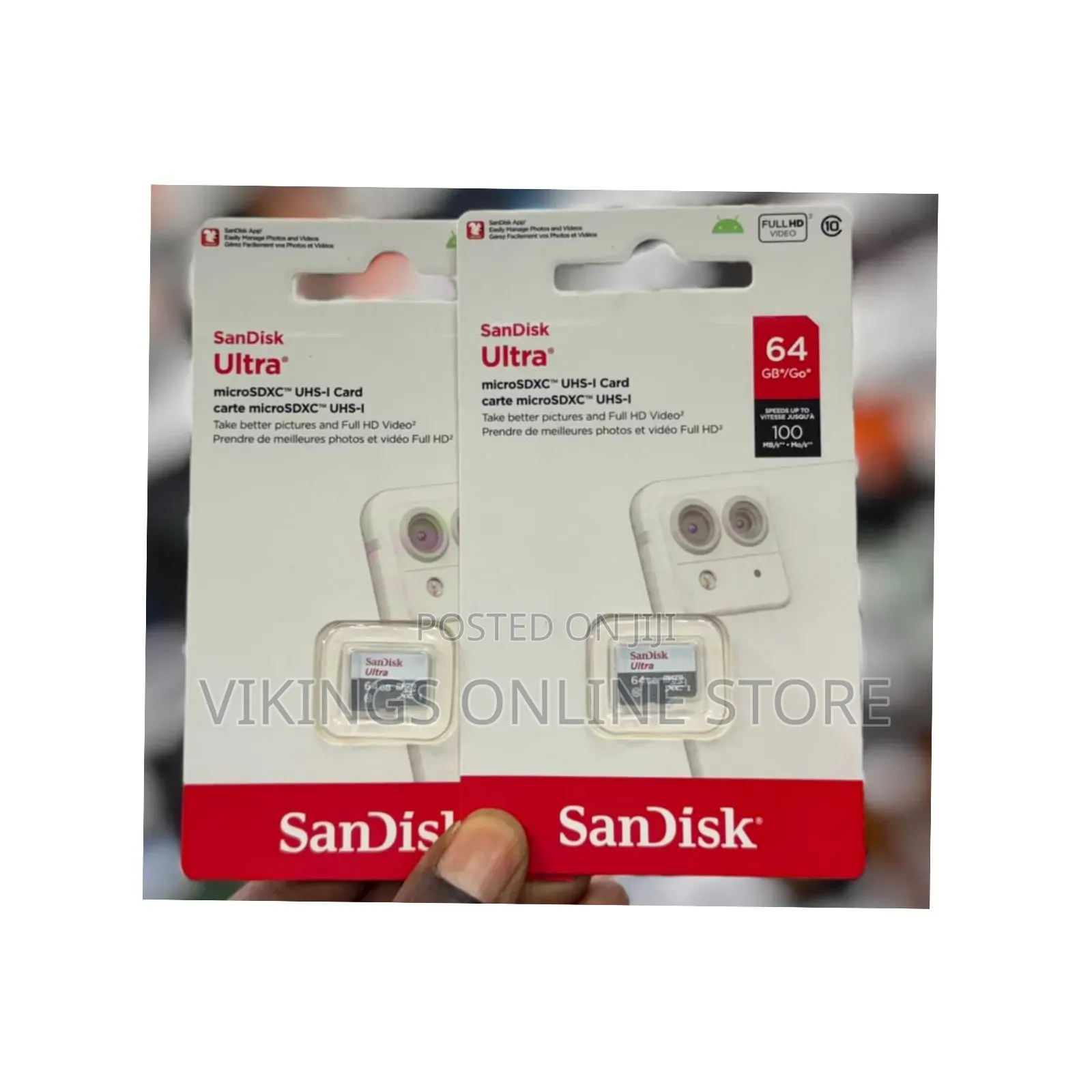 Sandisk Ultra 64gb Microsdxc Uhs-I Memory Card