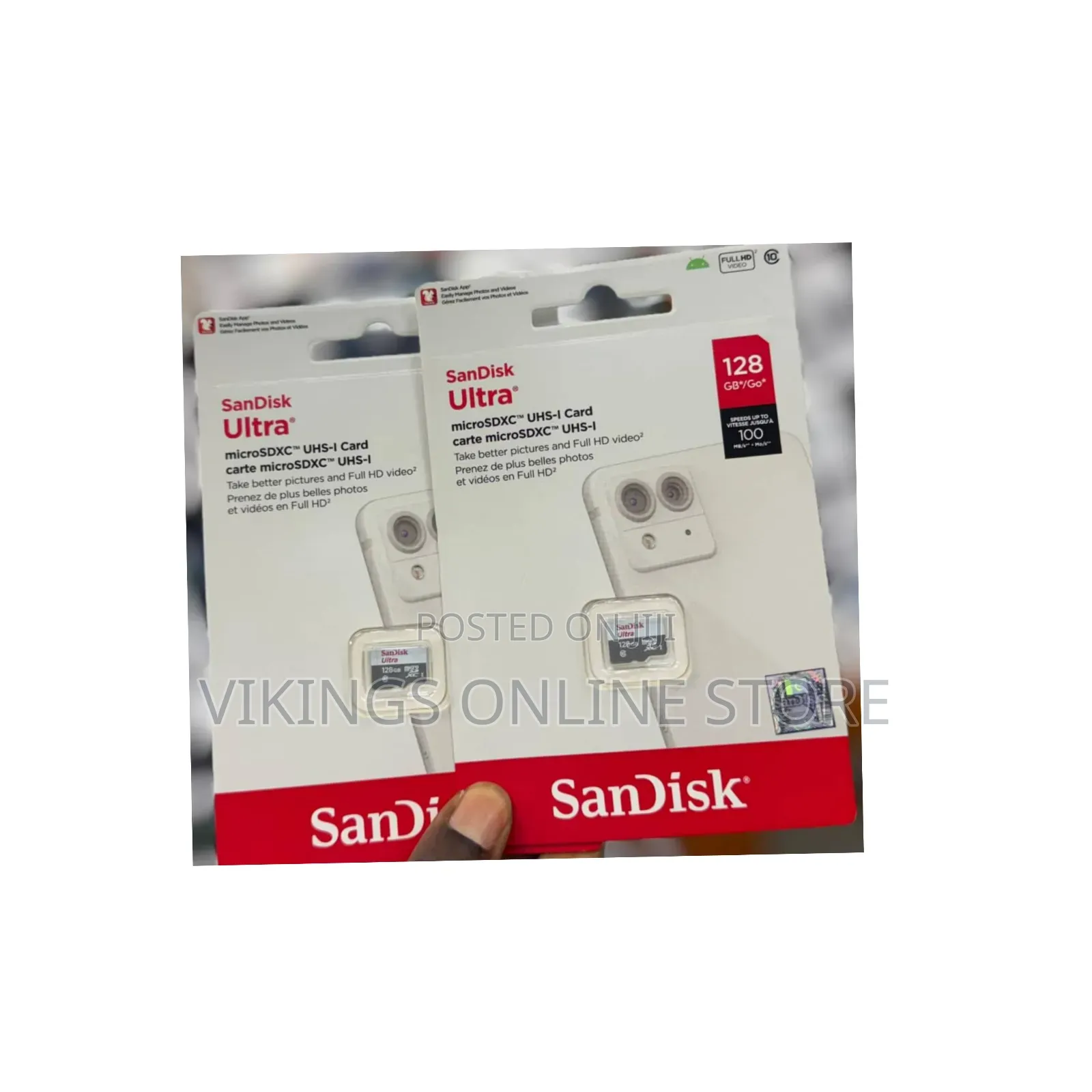 Sandisk Ultra 128gb Microsdxc Uhs-I Memory Card