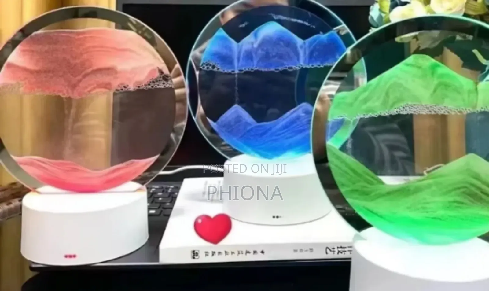 3d Touch Control Moving Led Lights