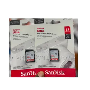 Sandisk Ultra 32gb SDHC Uhs-I Memory Card