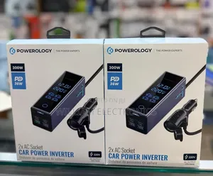 Powerology 2ac Universal 300w Power Inverter Pd 36w