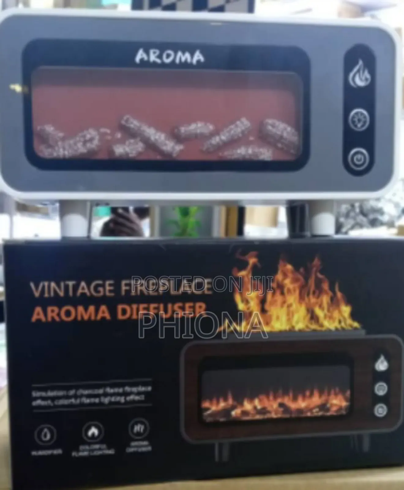 Vintage Fireplace Aroma Diffuser