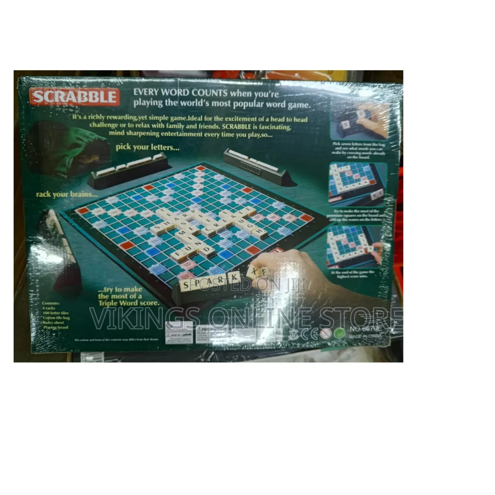 Scrabble Brand Crossword Game