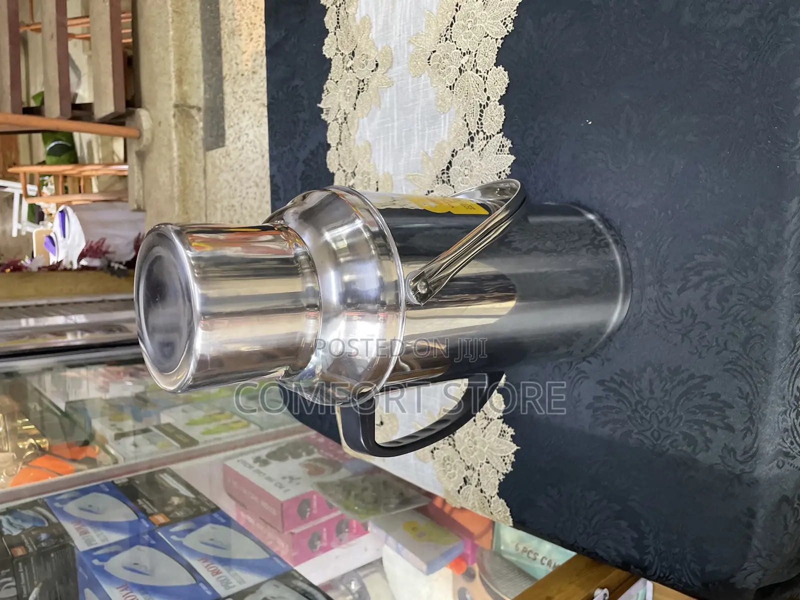 Silver Vacuum Flask