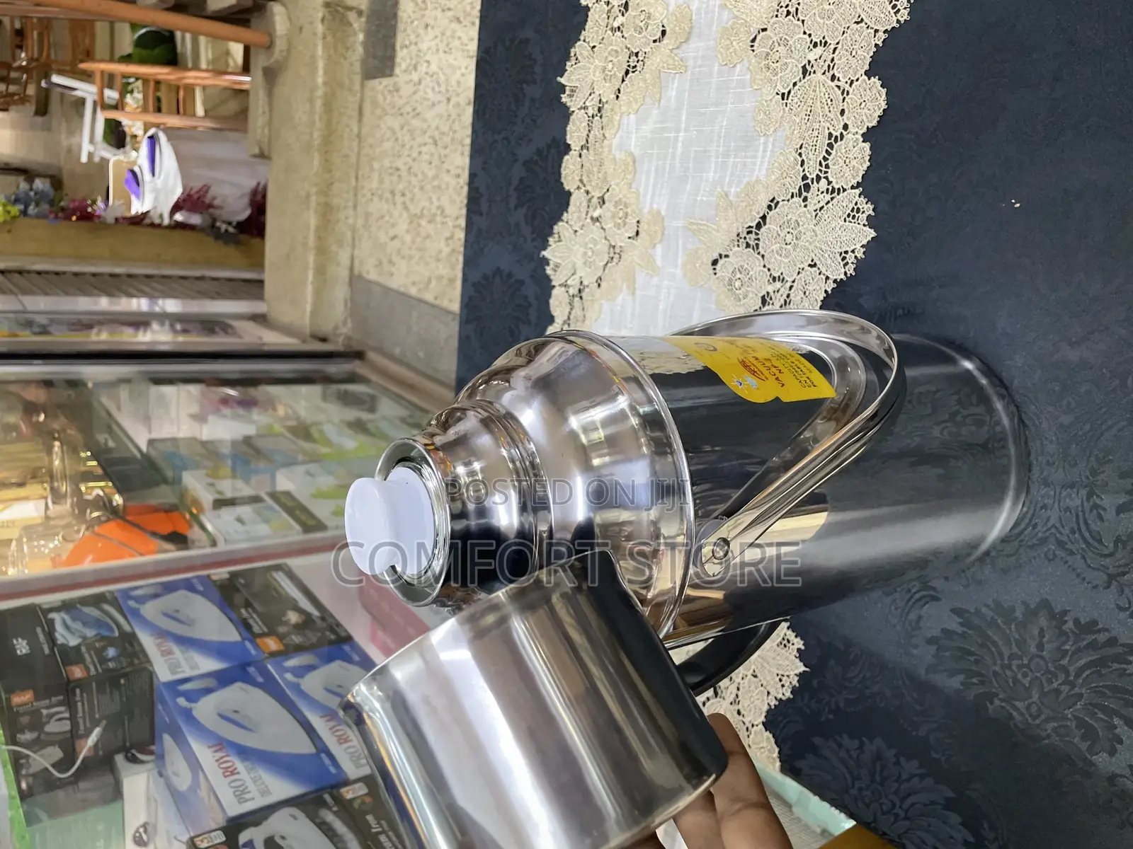 Silver Vacuum Flask