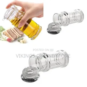 Clear Acrylic Condiment Dispenser for Soy Sauce, Vinegar, or Olive Oil